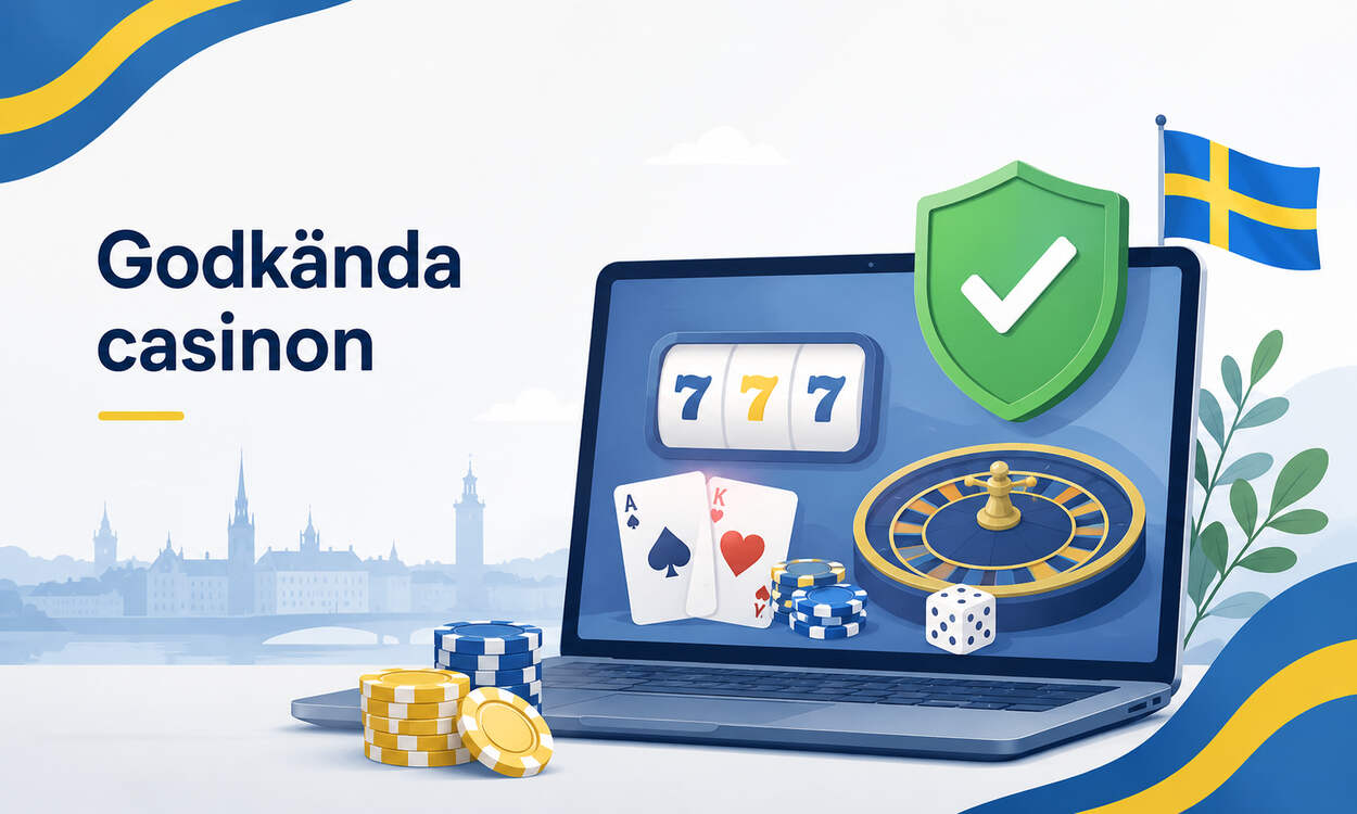 Godkända casinon i Sverige